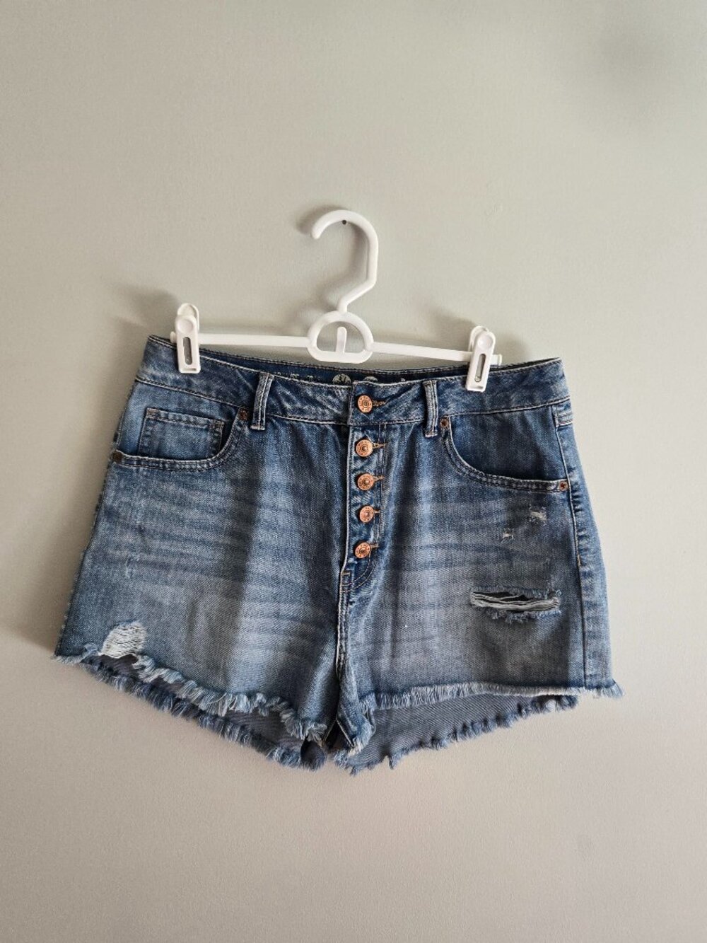 Rewash Vintage Distressed Denim Shorts, Size 11